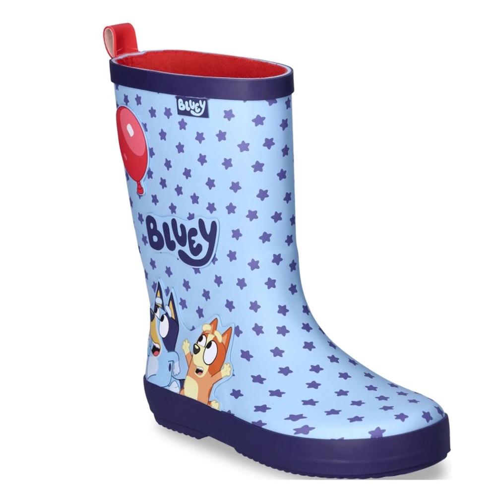 Bluey Kids Starry Rain Boots - Blue